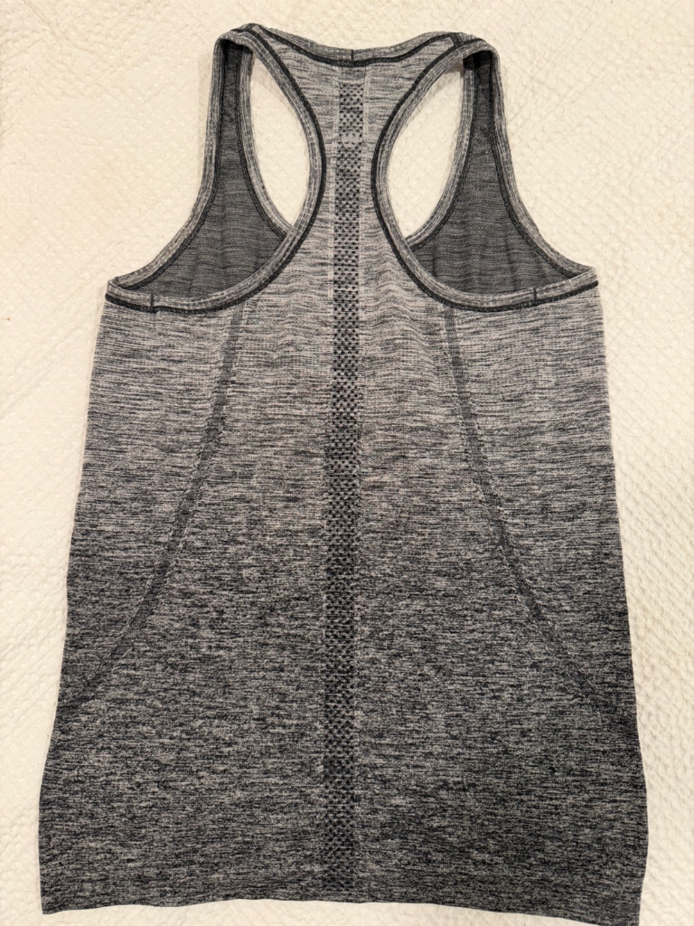 Lululemon Gradient Heather Gray Swiftly Tank - Picture 2 of 3